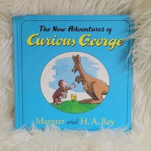 Hardcover book: The New Adventures of Curious George